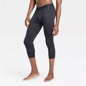 Men's Fitted 3/4 Tights - All in Motion - S